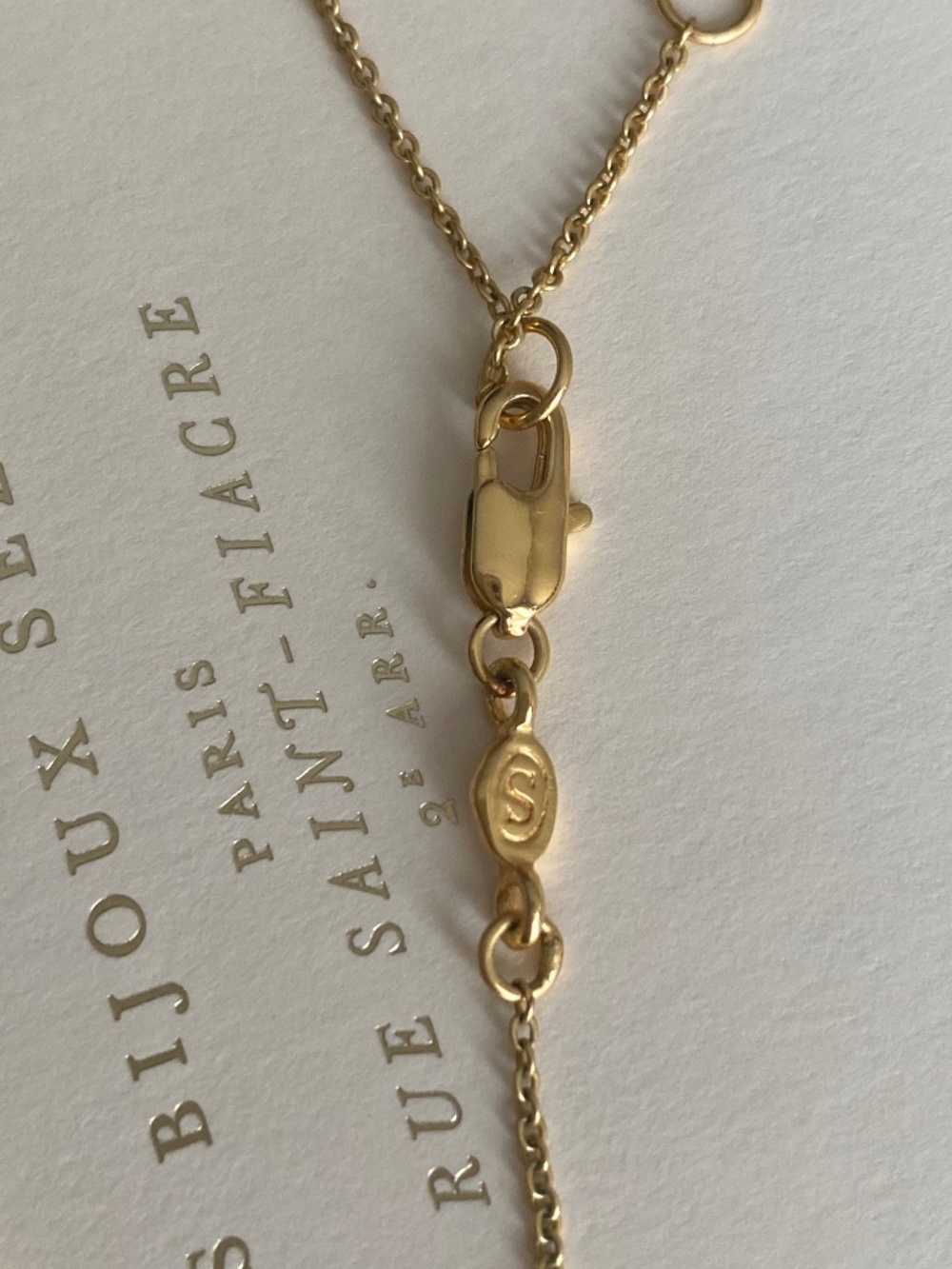 Sezane Delicate Giggi Necklace EUC - Picture 5 of 5